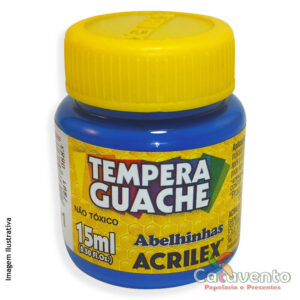 TINTA GUACHE 15ML AZUL TURQUESA - ACRILEX