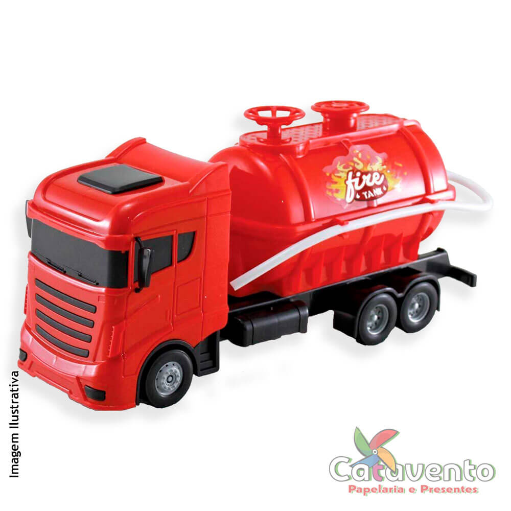 Brinquedo Caminhão Bombeiro Fire Truck