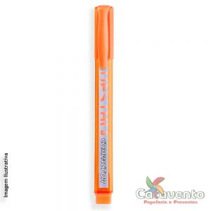 CANETA MARCA TEXTO DESTAQ LARANJA - COMPACTOR
