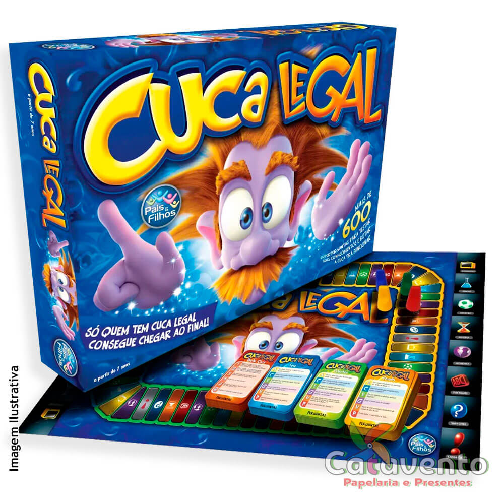 Jogo Cuca Super Jogos Legal Junior 2817 - Pais e Filhos - Jogos de