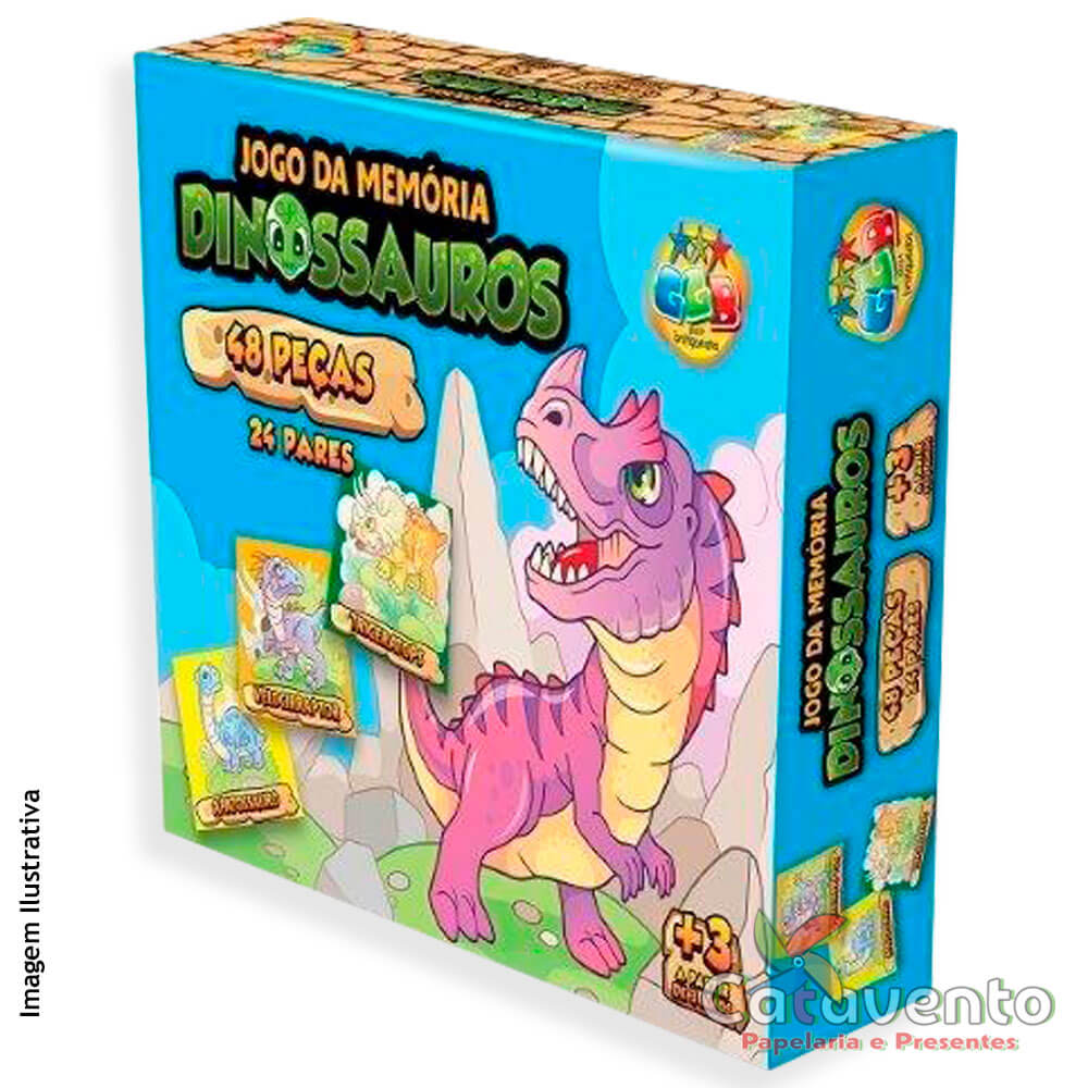 Jogo da memória Dinossauros - Jogo da memória Dinossauros - PAIS E FILHOS