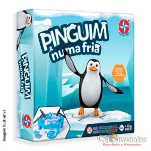 Kit Jogos Pula Macaco + Pinguim Numa Fria Jogo De Tabuleiro