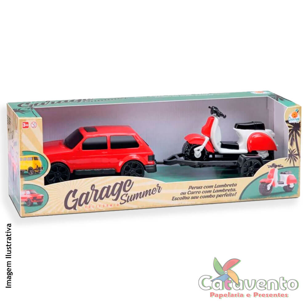 Carro Corrida Maluca - Vermelho - DM Toys - Casa Joka