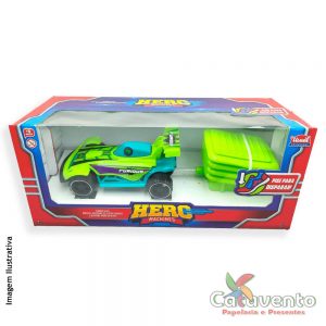 Dino Runners Carrinho Com Dinossauro 466 - Usual Brinquedos