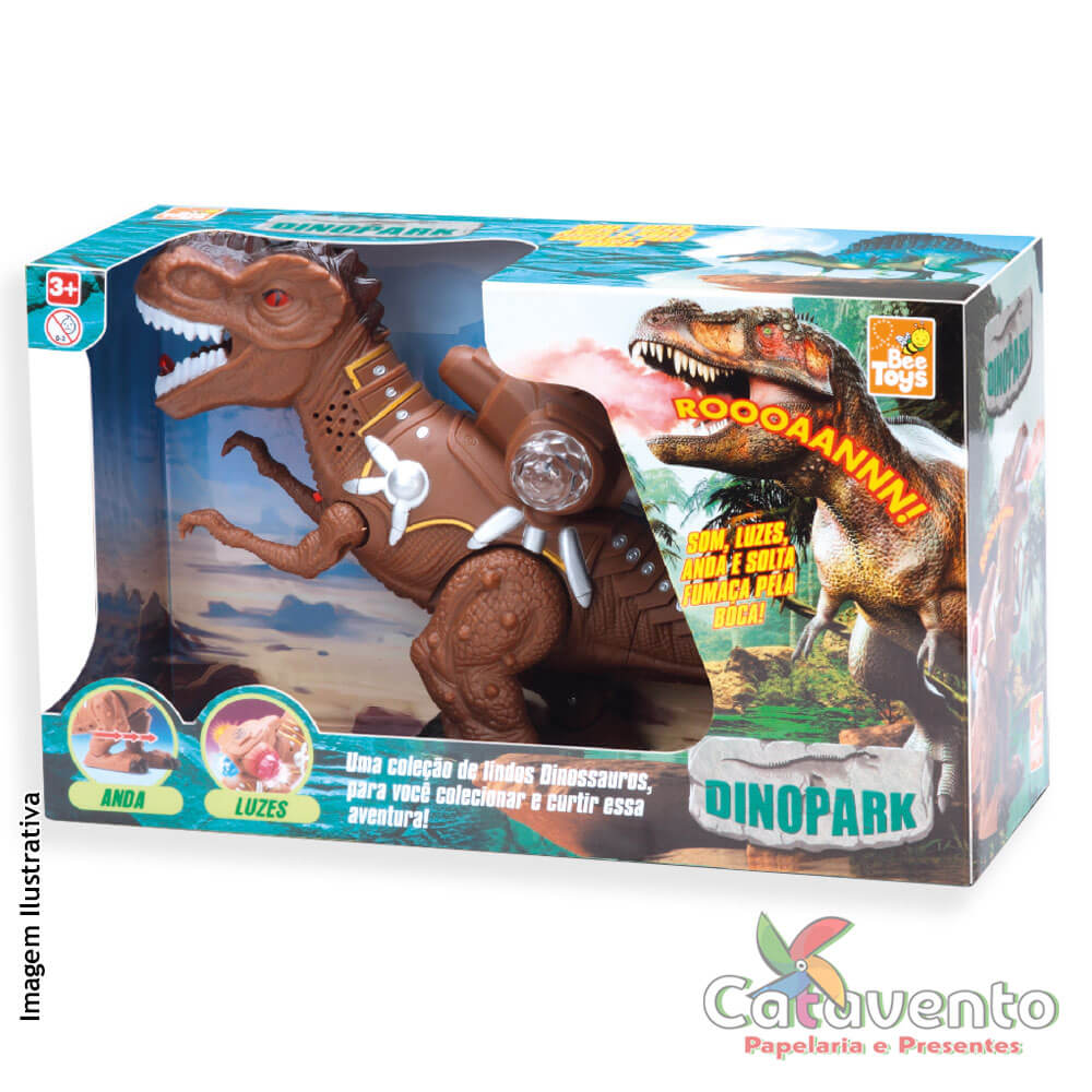 Dinossauro Fumaça Cinza FUN Game – Starhouse Mega Store