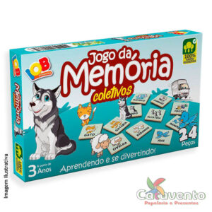 Jogo Da Memória - No Fundo Do Mar - 40 Peças - Pais E Filhos