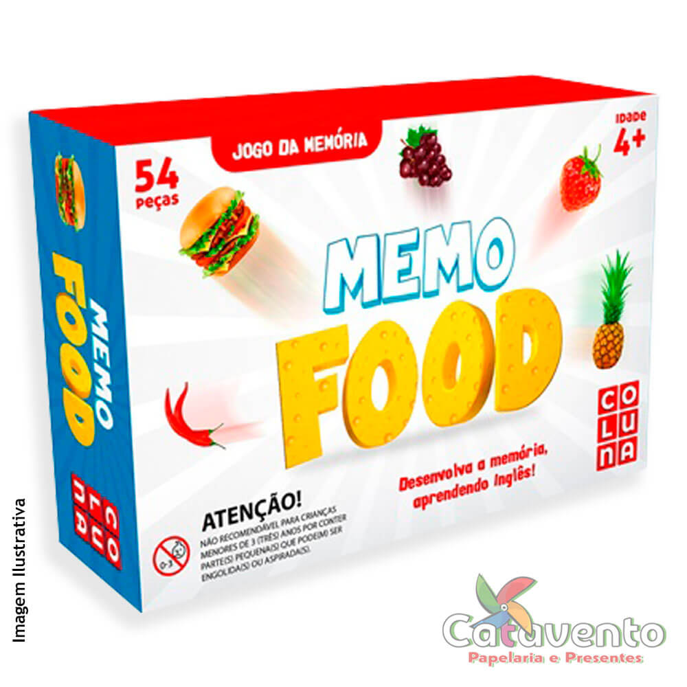 Jogo da Memória Comida Típica