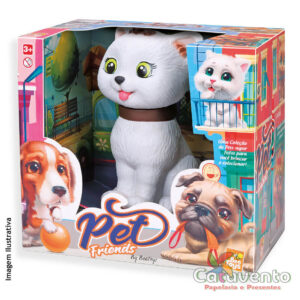 PET FRIENDS GATO REF 674 - BEE TOYS