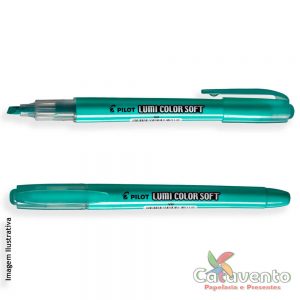 CANETA MARCA TEXTO LUMI COLOR SOFT VERDE PASTEL - PILOT