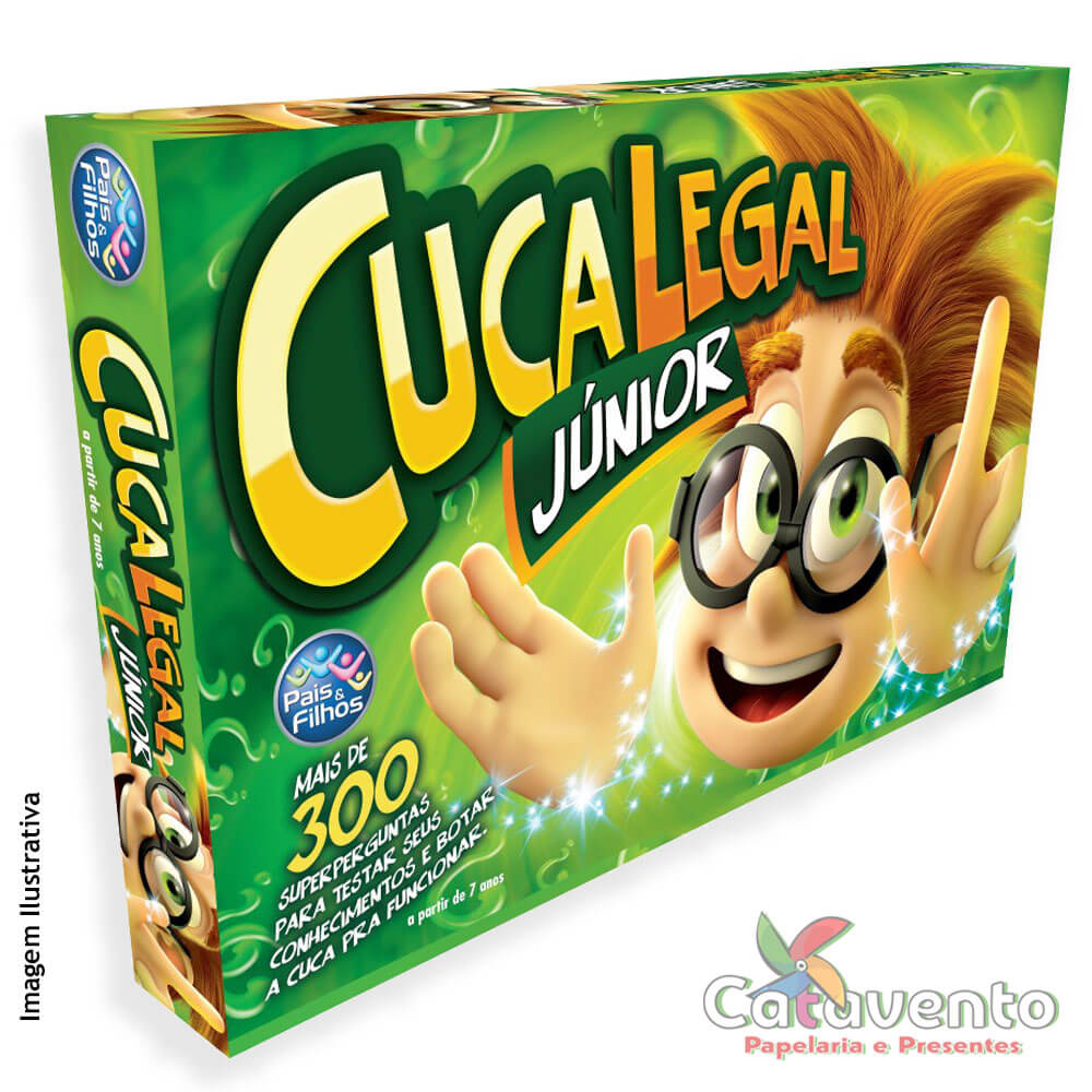 Jogo de Tabuleiro Cuca Legal Junior Pais & Filhos