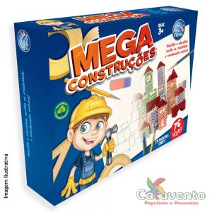 JOGOS DE ENCAIXE BLOCOS COM 60 PEÇAS REF 318 - BRINQUEDOS COMETA