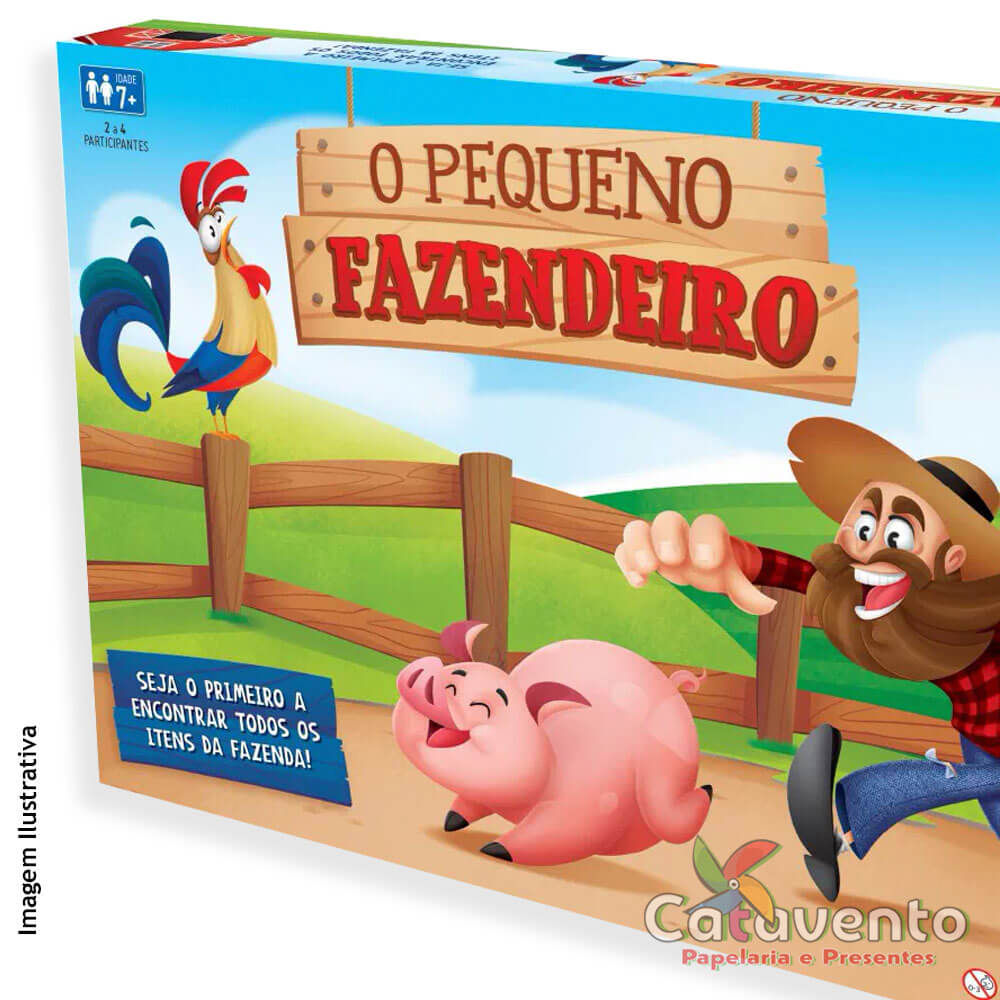 JOGO O PEQUENO FAZENDEIRO REF 2162 - PAIS & FILHOS - Papelaria Catavento