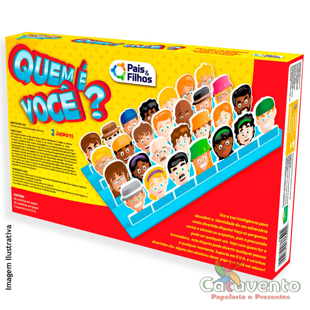 JOGO QUEM E VOCÊ DINO? REF 7271 - PAIS & FILHOS - Papelaria Catavento